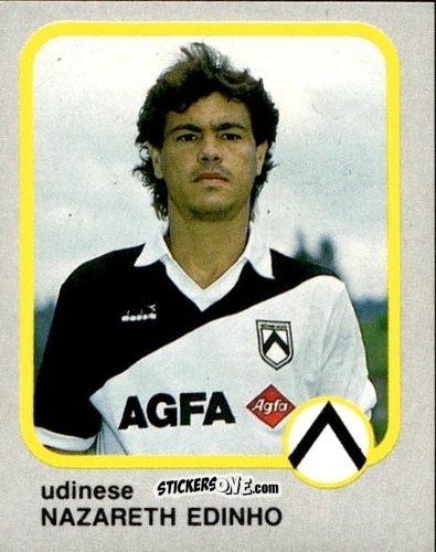 Figurina Nazareth Edinho - Calcio Flash 1986 n. 260 - Edizioni Flash