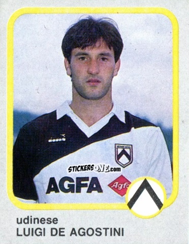 Sticker Luigi De Agostini - Calcio Flash 1986 n. 264 - Edizioni Flash