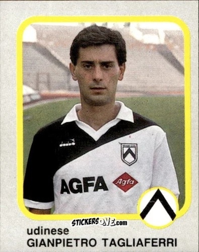 Cromo Gianpietro Tagliaferri - Calcio Flash 1986 n. 267 - Edizioni Flash