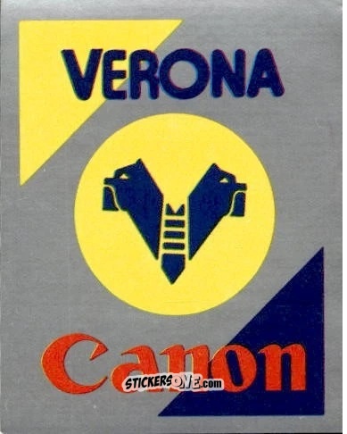 Cromo Scudetto Verona - Calcio Flash 1986 n. SC16 - Edizioni Flash