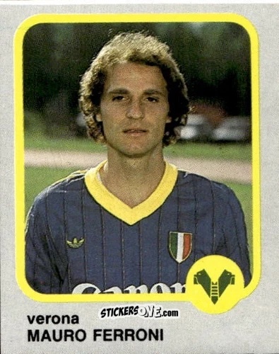 Cromo Mauro Ferroni - Calcio Flash 1986 n. 275 - Edizioni Flash