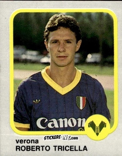 Figurina Roberto Tricella - Calcio Flash 1986 n. 279 - Edizioni Flash