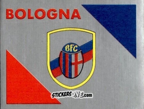 Sticker Scudetto Bologna - Calcio Flash 1986 n. SC20 - Edizioni Flash