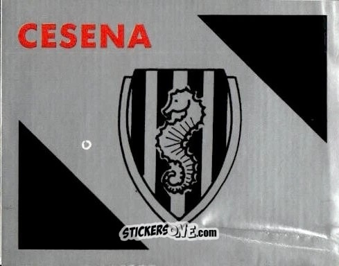 Cromo Scudetto Cesena - Calcio Flash 1986 n. SC26 - Edizioni Flash