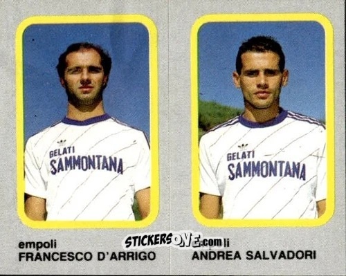Sticker Francesco D'Arrigo / Andrea Salvadori
