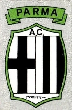 Cromo Scudetto Parma - Calcio Flash 1986 n. SC44 - Edizioni Flash