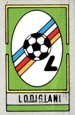 Sticker Scudetto Lodigiani