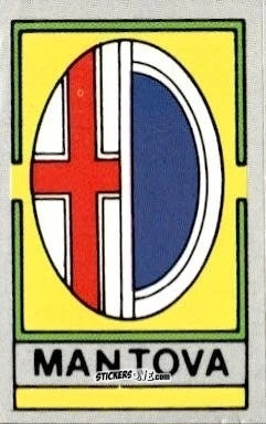 Cromo Scudetto Mantova - Calcio Flash 1986 n. SC96 - Edizioni Flash