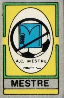 Sticker Scudetto Mestre