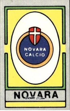 Cromo Scudetto Novara - Calcio Flash 1986 n. SC99 - Edizioni Flash