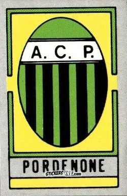 Sticker Scudetto Pordenone