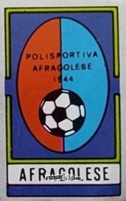Sticker Scudetto Afragolese