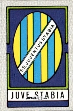 Sticker Scudetto Juve Stabia