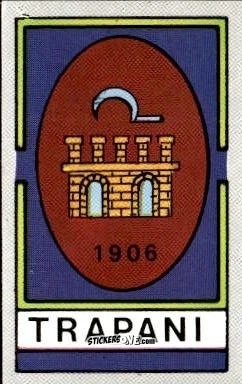 Sticker Scudetto Trapani