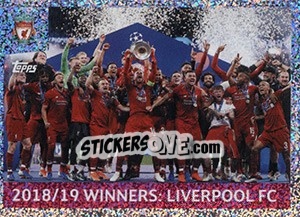 Sticker Liverpool - 2018/19 Winners