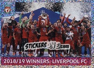 Sticker Liverpool - 2018/19 Winners - UEFA Champions League 2019-2020 n. 3 - Topps