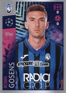 Cromo Robin Gosens - UEFA Champions League 2019-2020 - Topps