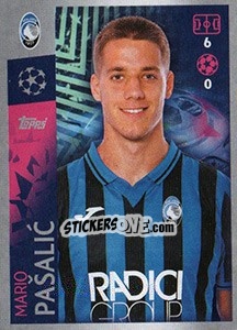 Sticker Mario Pašalic - UEFA Champions League 2019-2020 - Topps