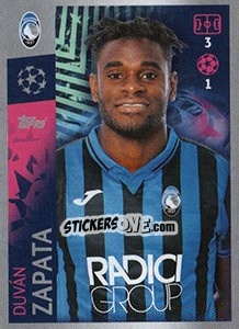 Sticker Duván Zapata - UEFA Champions League 2019-2020 n. 22 - Topps