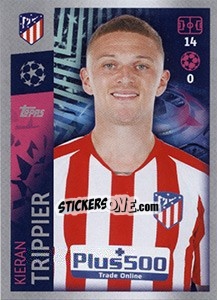 Sticker Kieran Trippier - UEFA Champions League 2019-2020 n. 27 - Topps