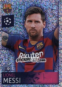 Sticker Lionel Messi - Top Scorer - UEFA Champions League 2019-2020 n. 44 - Topps