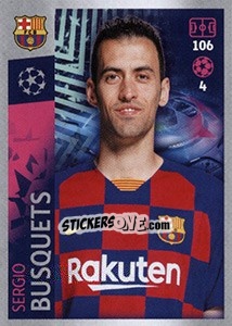 Cromo Sergio Busquets