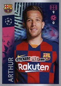 Figurina Arthur - UEFA Champions League 2019-2020 - Topps