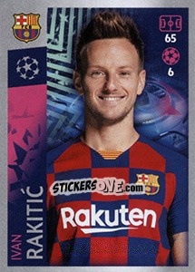 Sticker Ivan Rakitic - UEFA Champions League 2019-2020 n. 55 - Topps