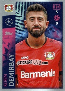 Sticker Kerem Demirbay - UEFA Champions League 2019-2020 n. 72 - Topps