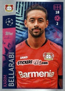 Sticker Karim Bellarabi - UEFA Champions League 2019-2020 n. 74 - Topps