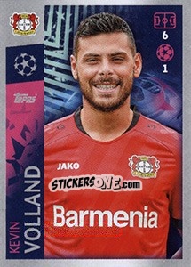 Sticker Kevin Volland - UEFA Champions League 2019-2020 n. 77 - Topps
