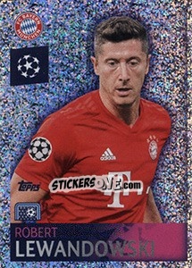 Sticker Robert Lewandowski - Top Scorer - UEFA Champions League 2019-2020 n. 82 - Topps