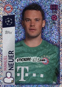 Sticker Manuel Neuer - UEFA Champions League 2019-2020 n. 83 - Topps
