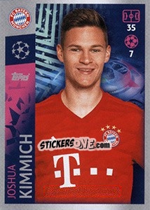 Sticker Joshua Kimmich - UEFA Champions League 2019-2020 n. 84 - Topps