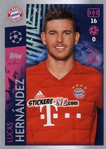 Figurina Lucas Hernandez - UEFA Champions League 2019-2020 - Topps