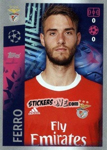 Sticker Ferro - UEFA Champions League 2019-2020 n. 104 - Topps