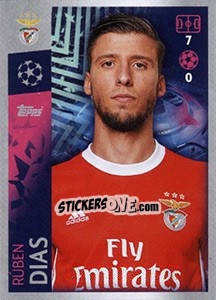 Sticker Ruben Dias - UEFA Champions League 2019-2020 n. 106 - Topps