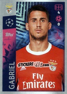 Sticker Gabriel - UEFA Champions League 2019-2020 n. 112 - Topps