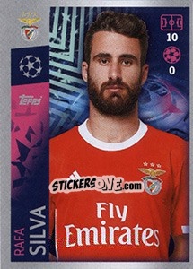 Sticker Rafa Silva - UEFA Champions League 2019-2020 - Topps