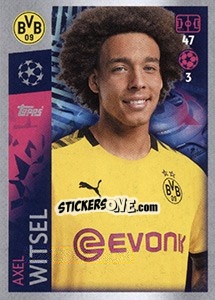 Sticker Axel Witsel - UEFA Champions League 2019-2020 n. 128 - Topps