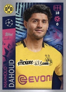 Sticker Mahmoud Dahoud - UEFA Champions League 2019-2020 - Topps