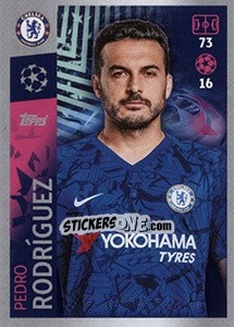 Sticker Pedro Rodríguez - UEFA Champions League 2019-2020 - Topps