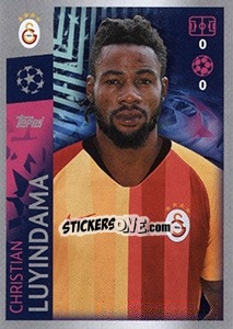 Sticker Christian Luyindama - UEFA Champions League 2019-2020 n. 161 - Topps