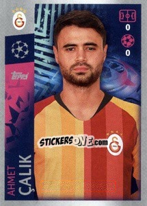 Sticker Ahmet Çalik - UEFA Champions League 2019-2020 - Topps