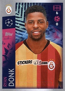 Sticker Ryan Donk - UEFA Champions League 2019-2020 - Topps