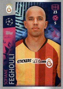 Figurina Sofiane Feghouli - UEFA Champions League 2019-2020 n. 169 - Topps
