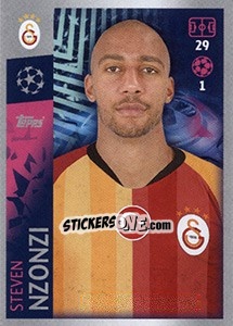 Sticker Steven Nzonzi - UEFA Champions League 2019-2020 - Topps