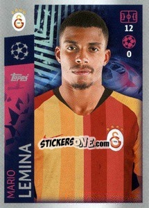 Sticker Mario Lemina - UEFA Champions League 2019-2020 n. 172 - Topps