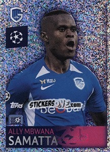 Cromo Ally Mbwana Samatta - Top Scorer - UEFA Champions League 2019-2020 - Topps