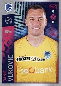 Sticker Daniel Vukovic - UEFA Champions League 2019-2020 - Topps